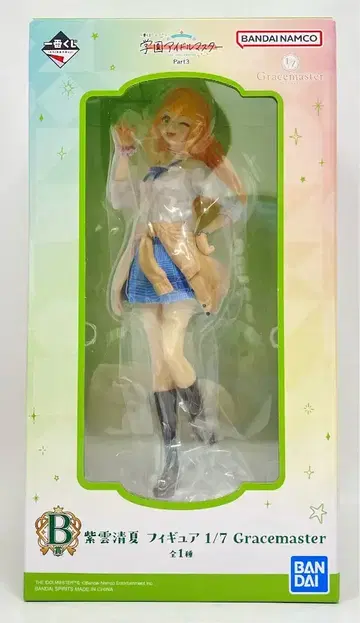 BANDAI SPIRITS 제일복권 학원 아이돌 마스터 Part 3 B상 시운 세이카 피규어 1/7 Gracemaster