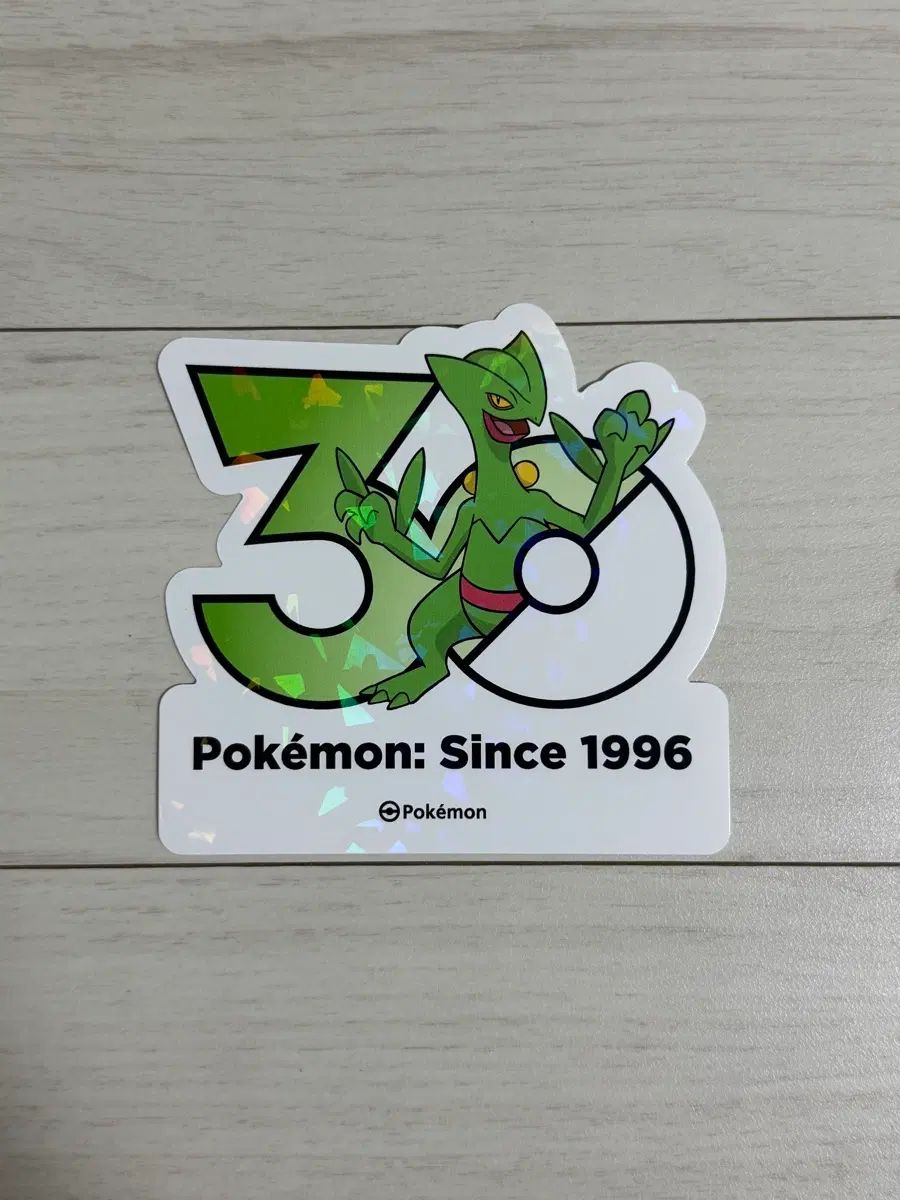 포켓몬 30주년 나무킹 스티커