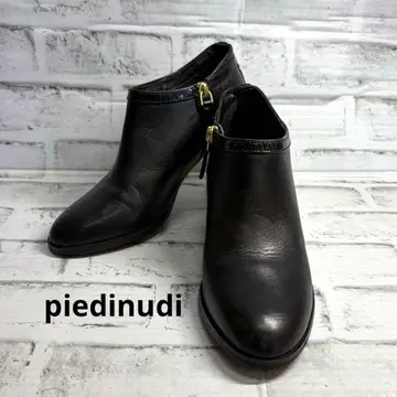 piedinudi 피에디누디 부티 사이드 지퍼 블랙 22.5