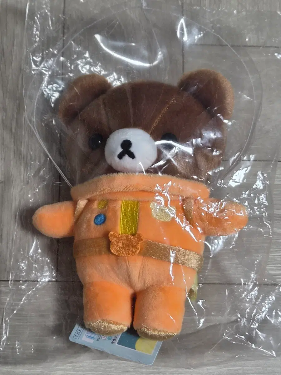 산엑스 챠이로이코구마 누이 인형 우주복 코구마 리락쿠마