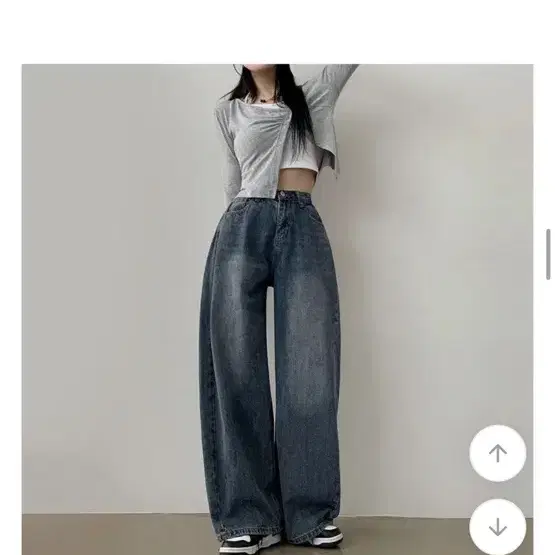 데님 와이드 팬츠판매 청바지