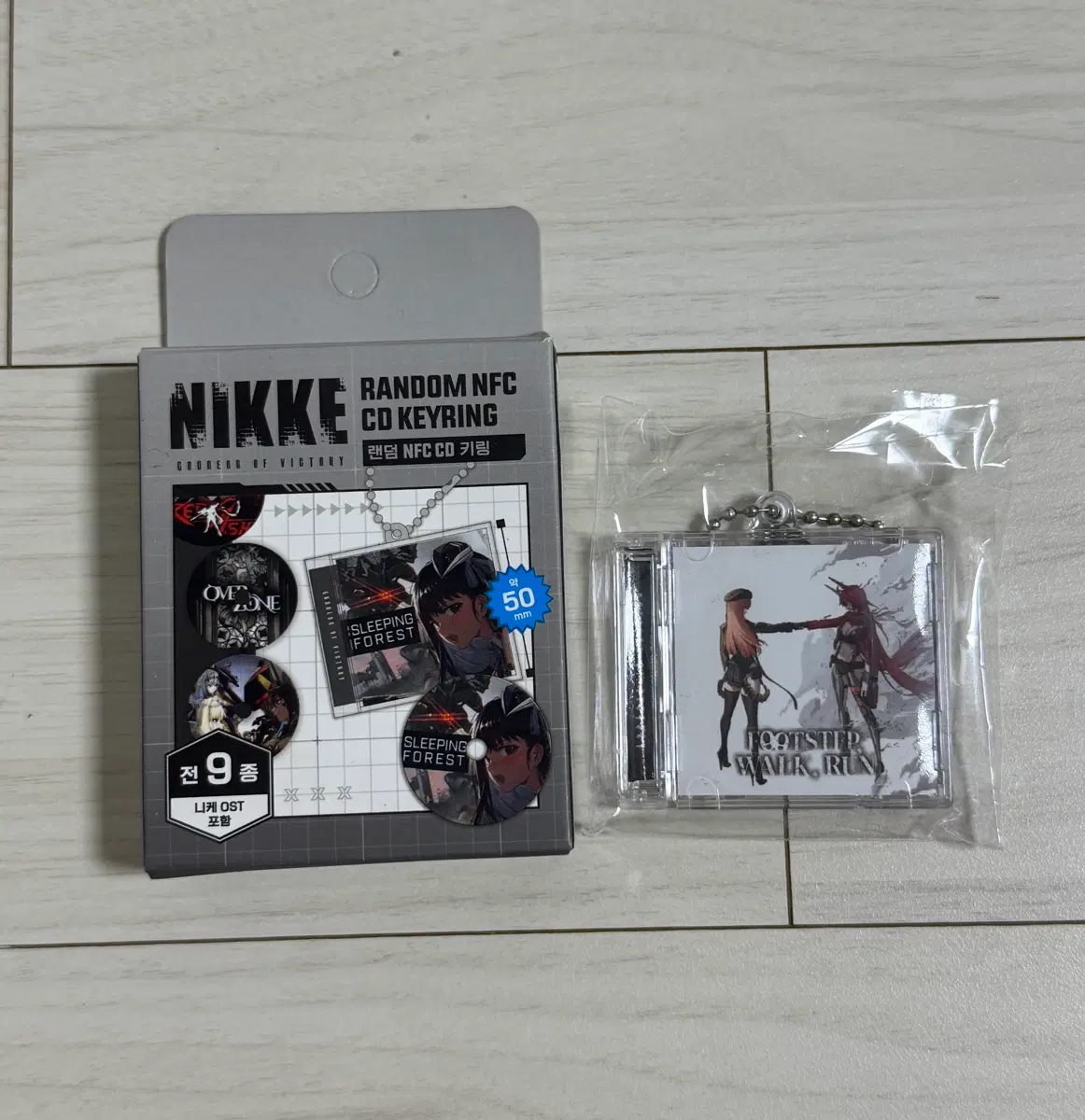 니케 팝업 CD 키링 NFC키링 7번