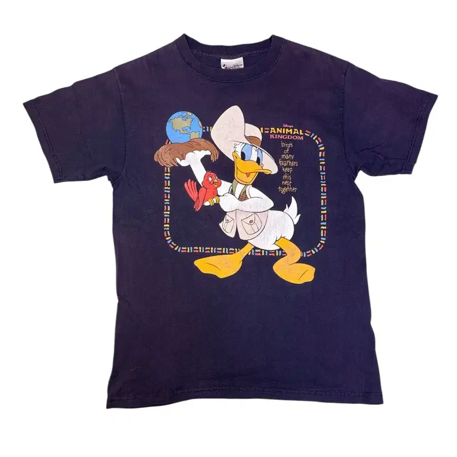 빈티지 00s 디즈니 도날드덕 DISNEY DONLD DUCK 애니멀킹덤 티셔츠 M