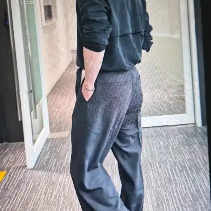 메종미네드 벨디드 슬랙스 그레이50
