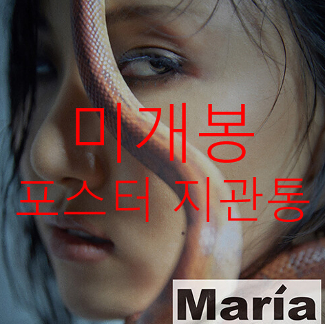 [미개봉] 화사 - Maria (포스터 + 지관통 포함, CD)