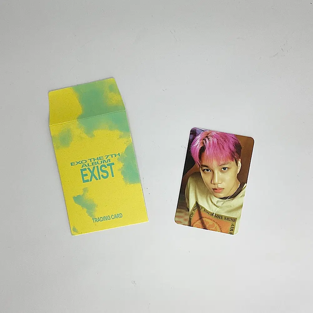 엑소 카이 이그지스트 엑소셜클럽 크림소다 포토카드 포카 C_2 EXO KAI EXIST EXOcial Club CREAM SODA PHOTOCARD C_2