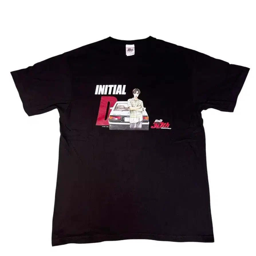 이니셜D 30주년 오피셜 타카하시료스케 티셔츠  XL