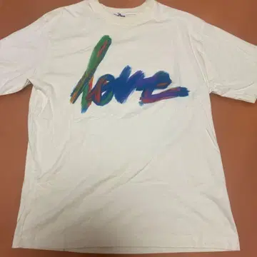 ZARA 티셔츠 love 그래픽 L 사이즈