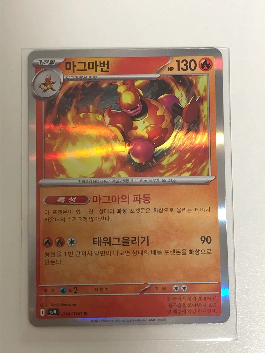 포켓몬카드 마그마번 R