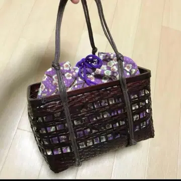 바구니 가방 일본 정통의상 소품 기모노 가방 복조리 유카타에 가방 여성용 바스켓