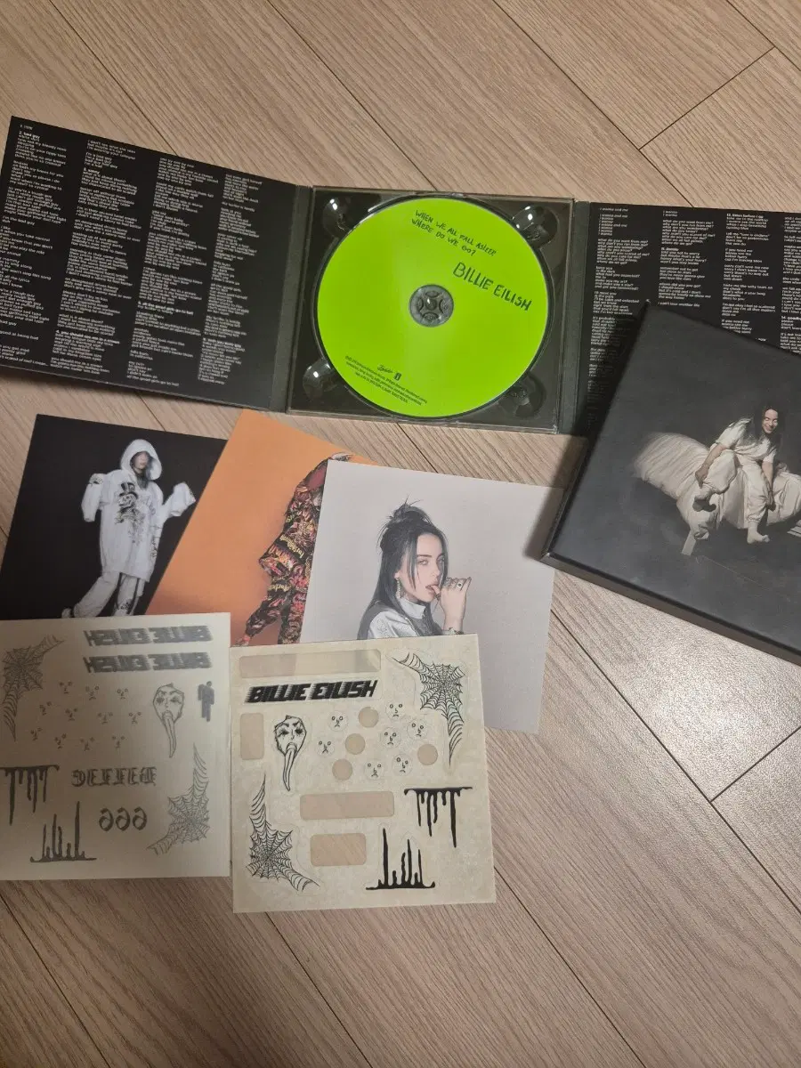 빌리 아일리시 cd (When We All Fa II Asleep, Where Do We Go? [Limited De luxe Box] )