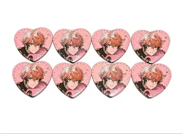 니지산지 아카기 웬 캔뱃지 melty valentine 하트 캔