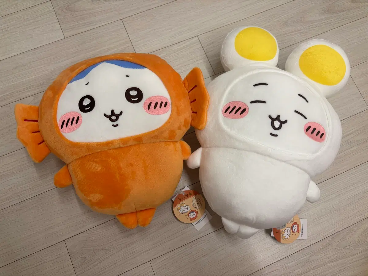 [정품] 새상품 먼작귀 치이카와 퍼레이드 카레와친구들 BIG 인형