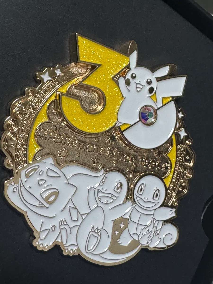 포켓몬스터 30주년 기념 뱃지 3월
