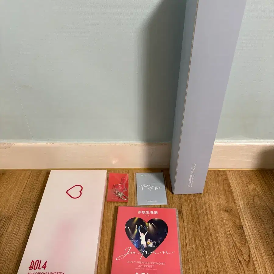 볼빨간사춘기 굿즈 판매합니다(응원봉 키링 포토카드 포스터 블루레이)