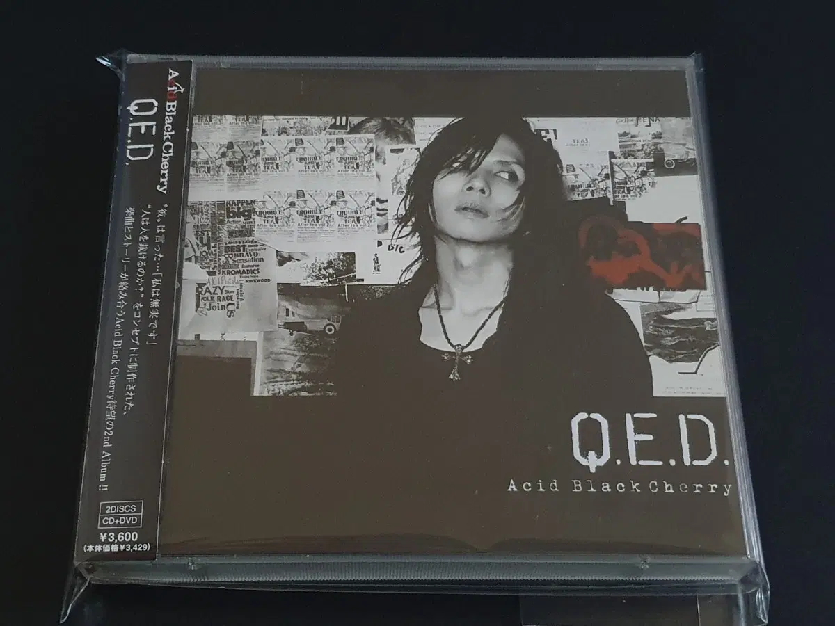 Acid Black Cherry 애시드블랙체리 2집 앨범 Q.E.D (CD+DVD) 잔다르크 야스 솔로 프로젝트 음반