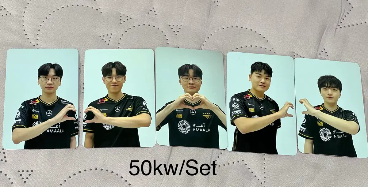 티원 월즈 2025 포토카드 세트