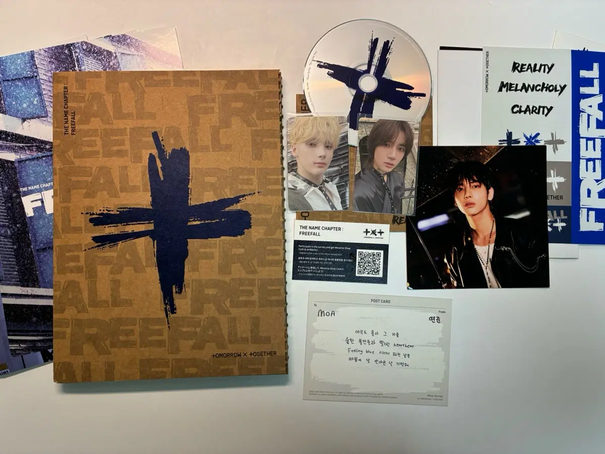 투바투 THE NAME CHAPTER FREEFALL 앨범 세트