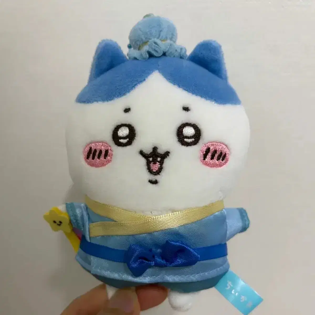 치이카와 먼작귀 하치와레 가르마 칠석 마스코트 키링 인형 나가노