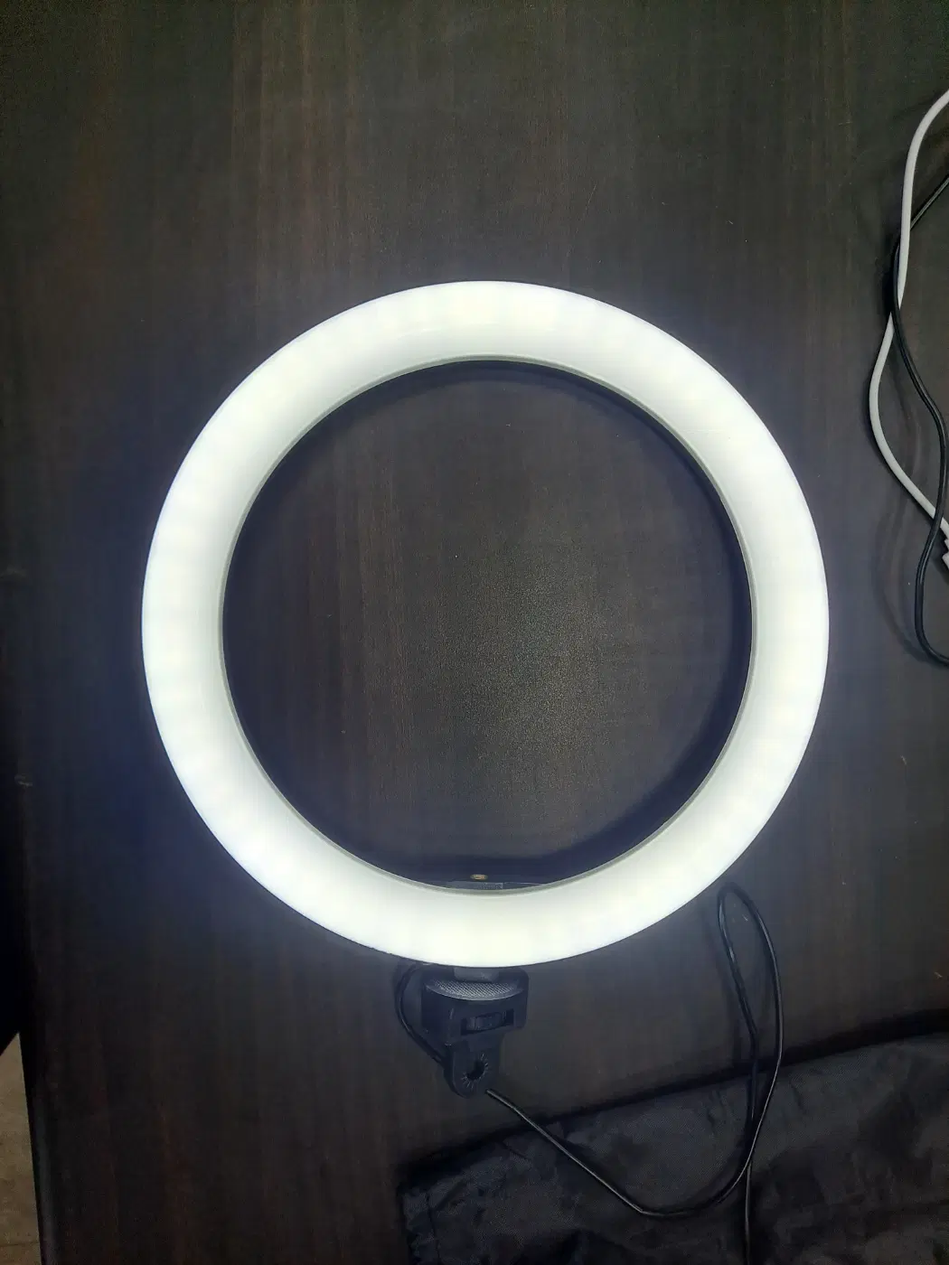 컴썸 LED-260 블랙 링라이트+플립락 삼각대 세트