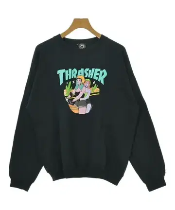 THRASHER 남성용 맨투맨