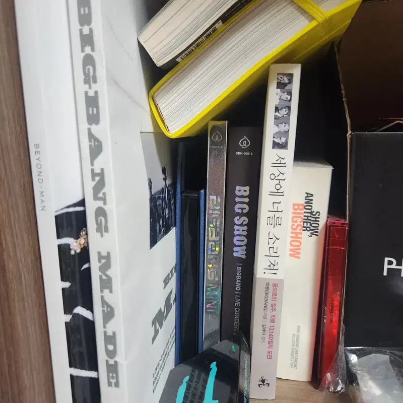빅뱅 앨범 및 굿즈 모음