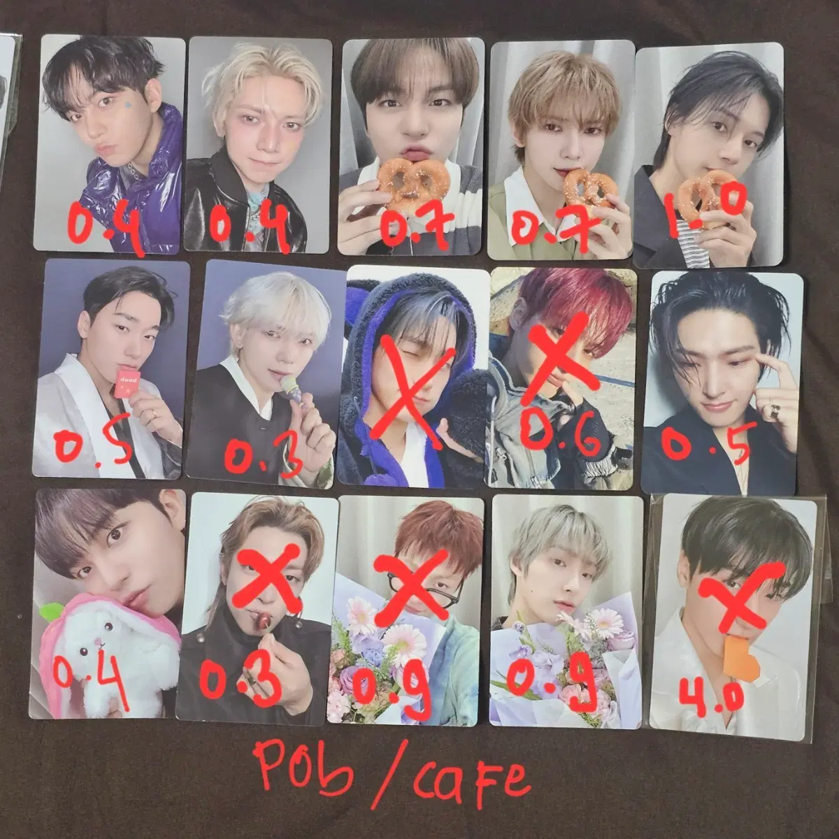 에이티즈 골든아워 4 5 에니티즈 인 컬러 포카 5만 특전