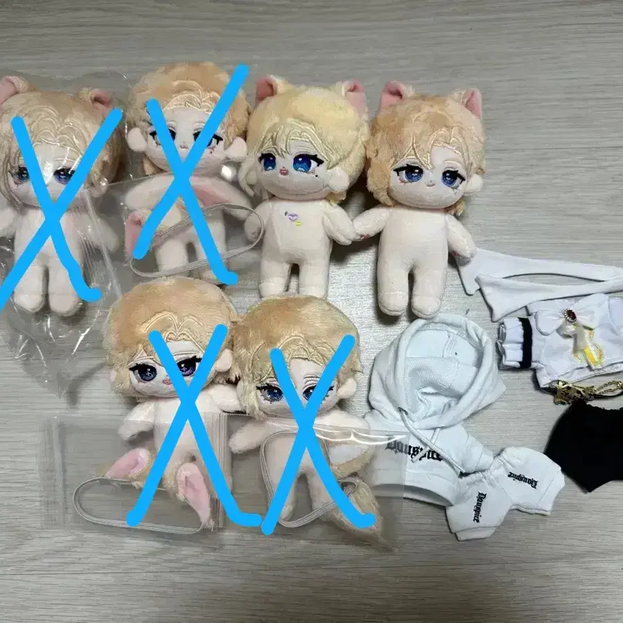 플레이브 노아 솜인형(원가이하) 기다릴게, 디오스피스의상