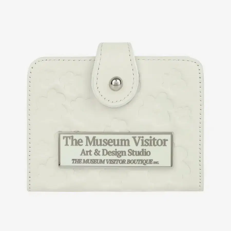 FLOWER ACCORDIAN WALLET (WHITE) 더뮤지엄비지터 지갑