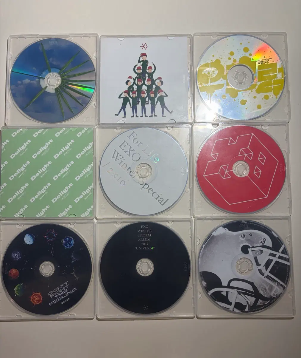 엑소 cd 20장