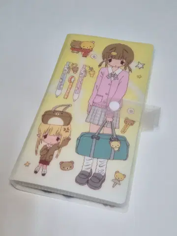 Y2K 레트로 교복 캐릭터 슬림 바인더 네컷사진 스티커 앨범