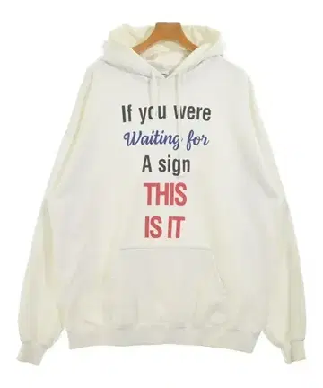 VETEMENTS 후드티 남성용