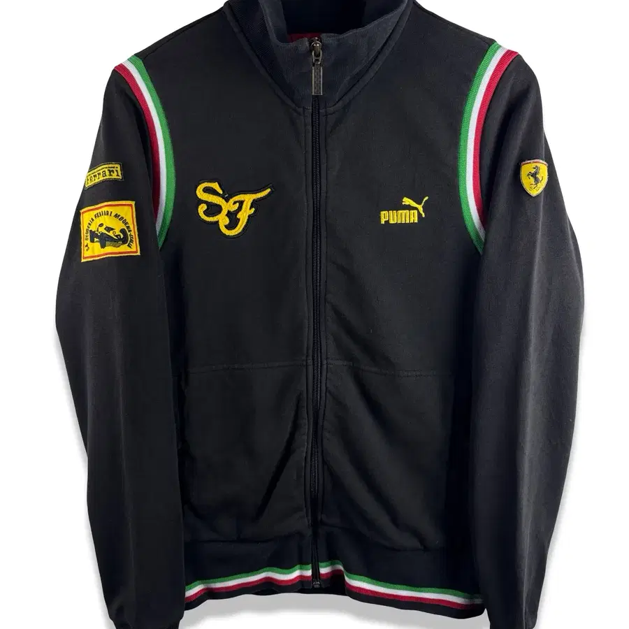 puma x ferrari BLK track jacket4764