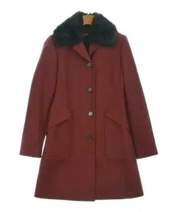 JIL SANDER NAVY 체스터 코트 여성용