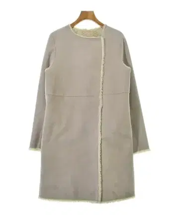ESTNATION 무스탕 코트 여성용
