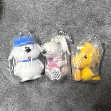 PEANUTS 플로키 마스코트 참 3종 세트