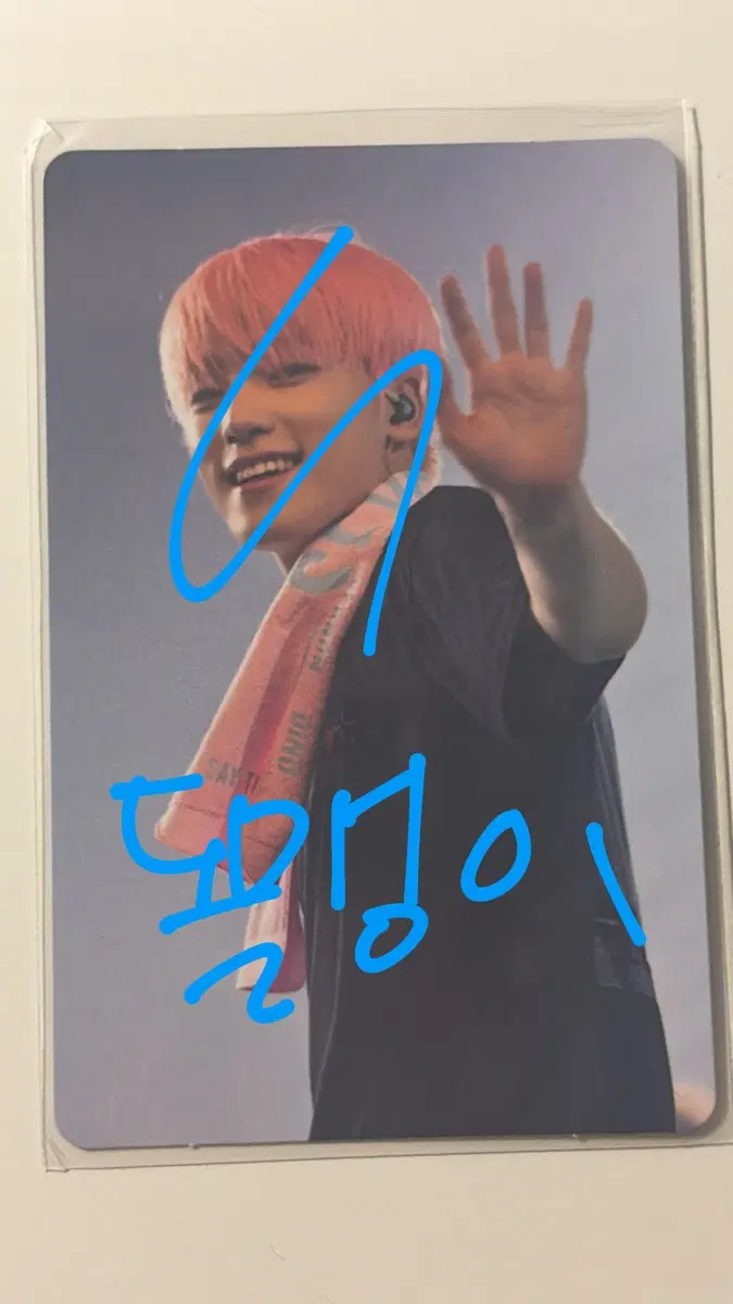 세븐틴 디노 포토카드