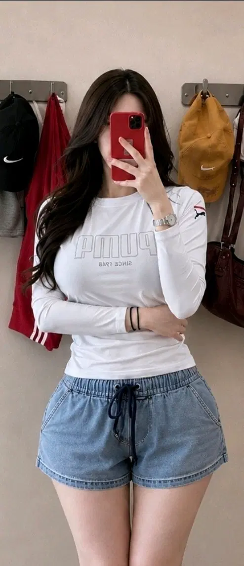 398 ) 푸마 트레이닝 기능성 긴팔 티셔츠 L (100)