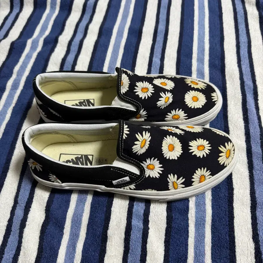 [270] 반스 데이지 패턴 슬립온