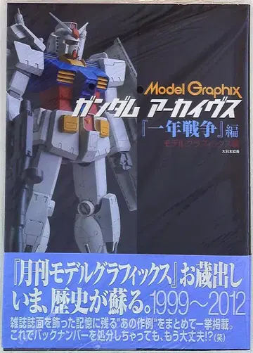 대일본회화 건담 아카이브스 Model Graphix [일년전쟁] 편 (오비 포함) 묶음