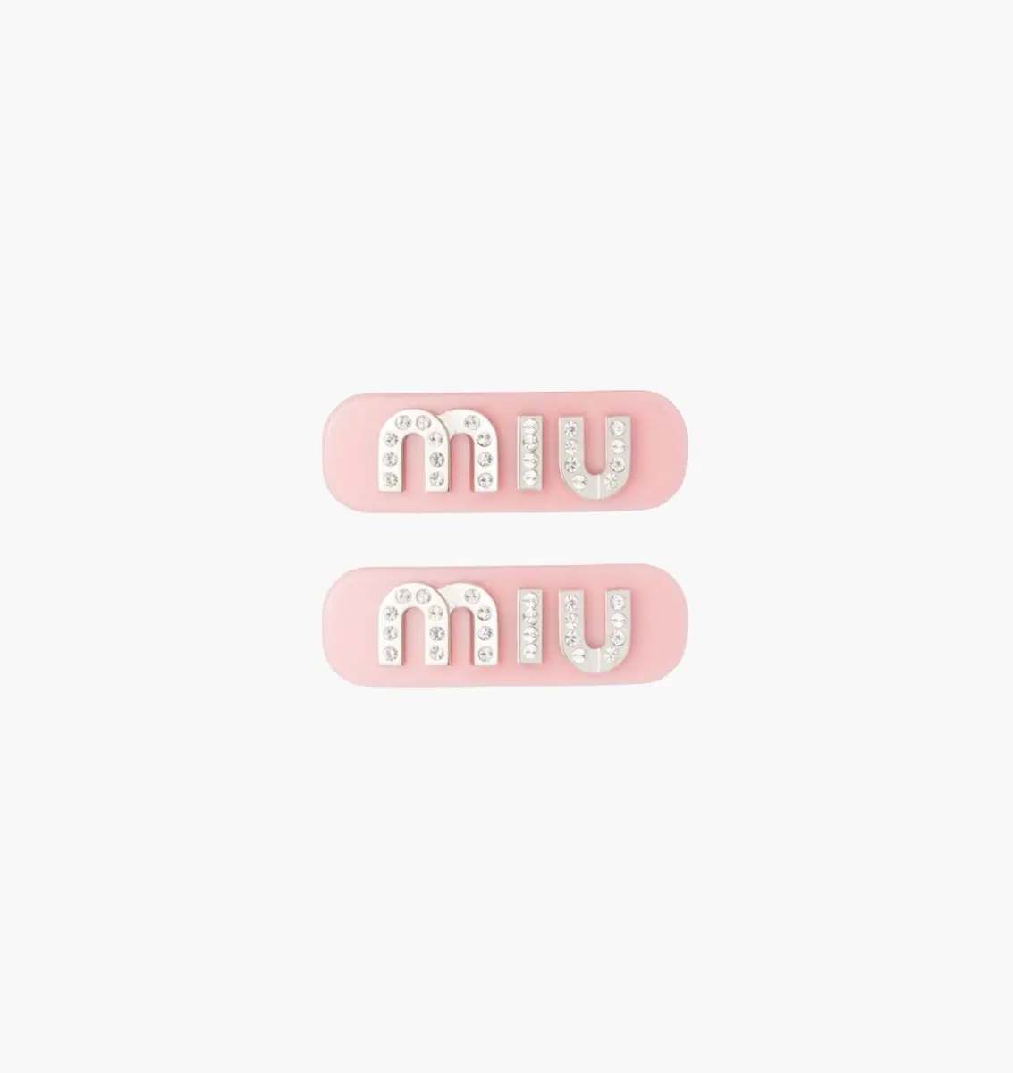 미우미우 메탈 헤어핀 (1개, 정품)