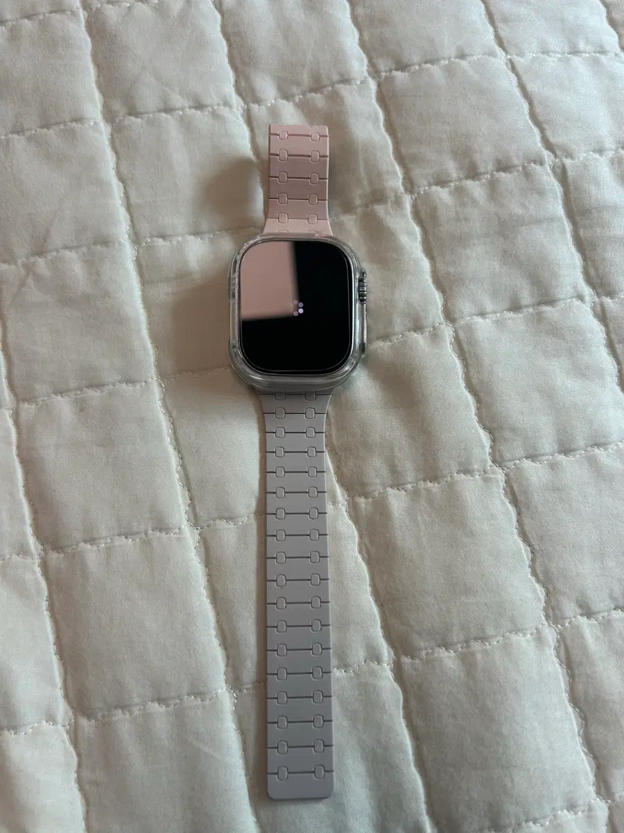 애플워치 울트라2 49mm 티타늄 배터리효율 99%