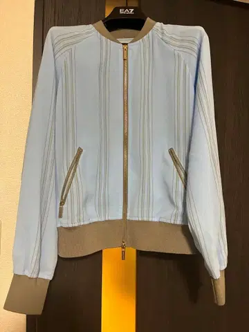 ARMANI EXCHANGE 스트라이프 블루종