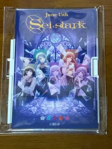 Roselia 기념 금박 사진 패널