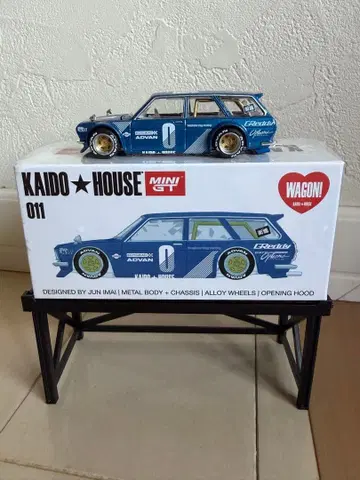 MINI GT 카이도 하우스 닷선 510 왜건 미사용품