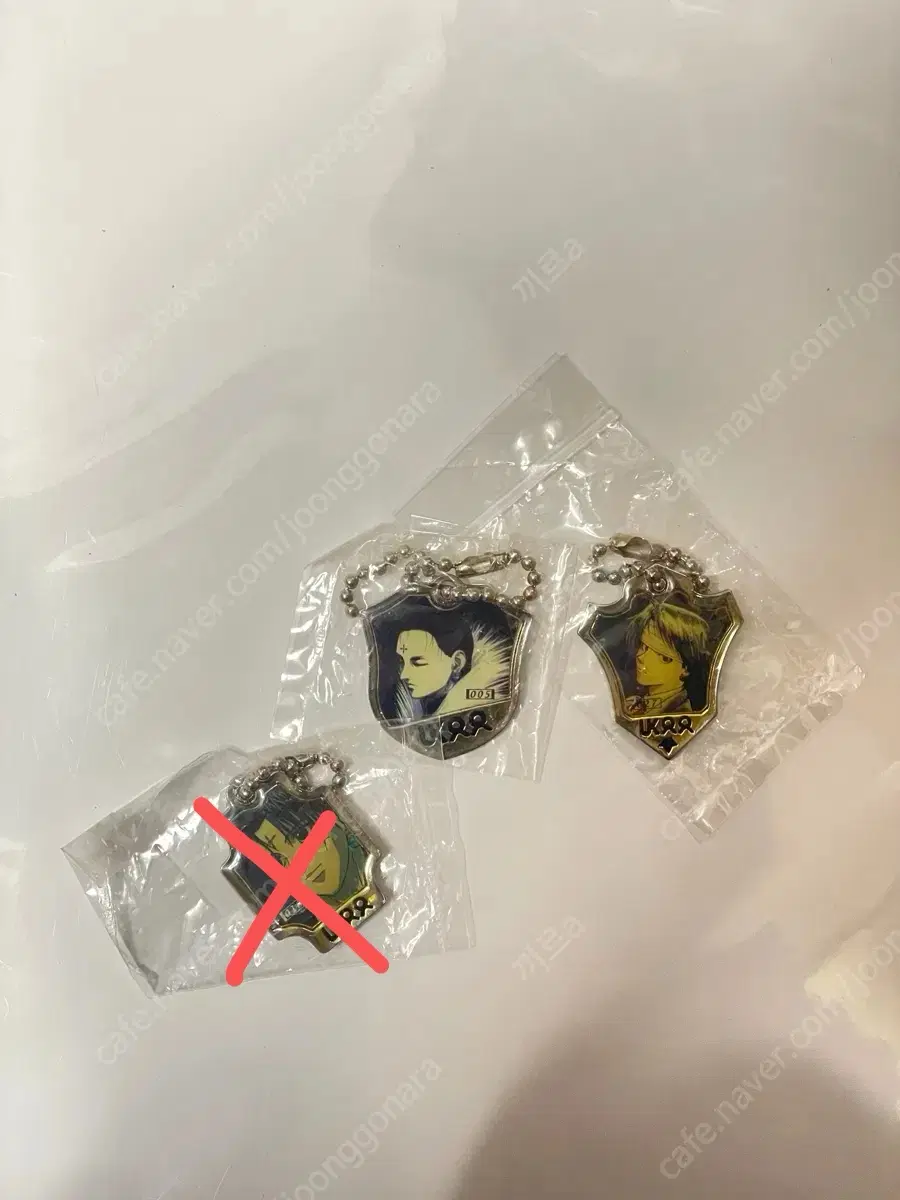 헌터x헌터 클로로 고전굿즈 가챠 키링 헌헌 환영여단
