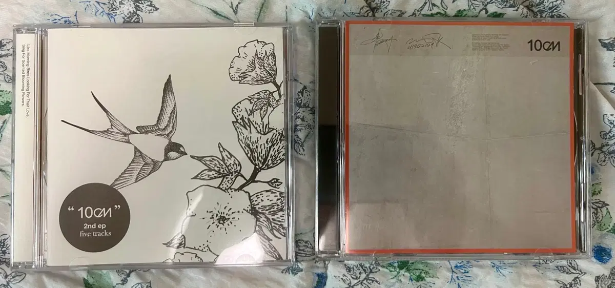 10cm 십센치 1st & 2nd EP CD 일괄판매 (개봉)