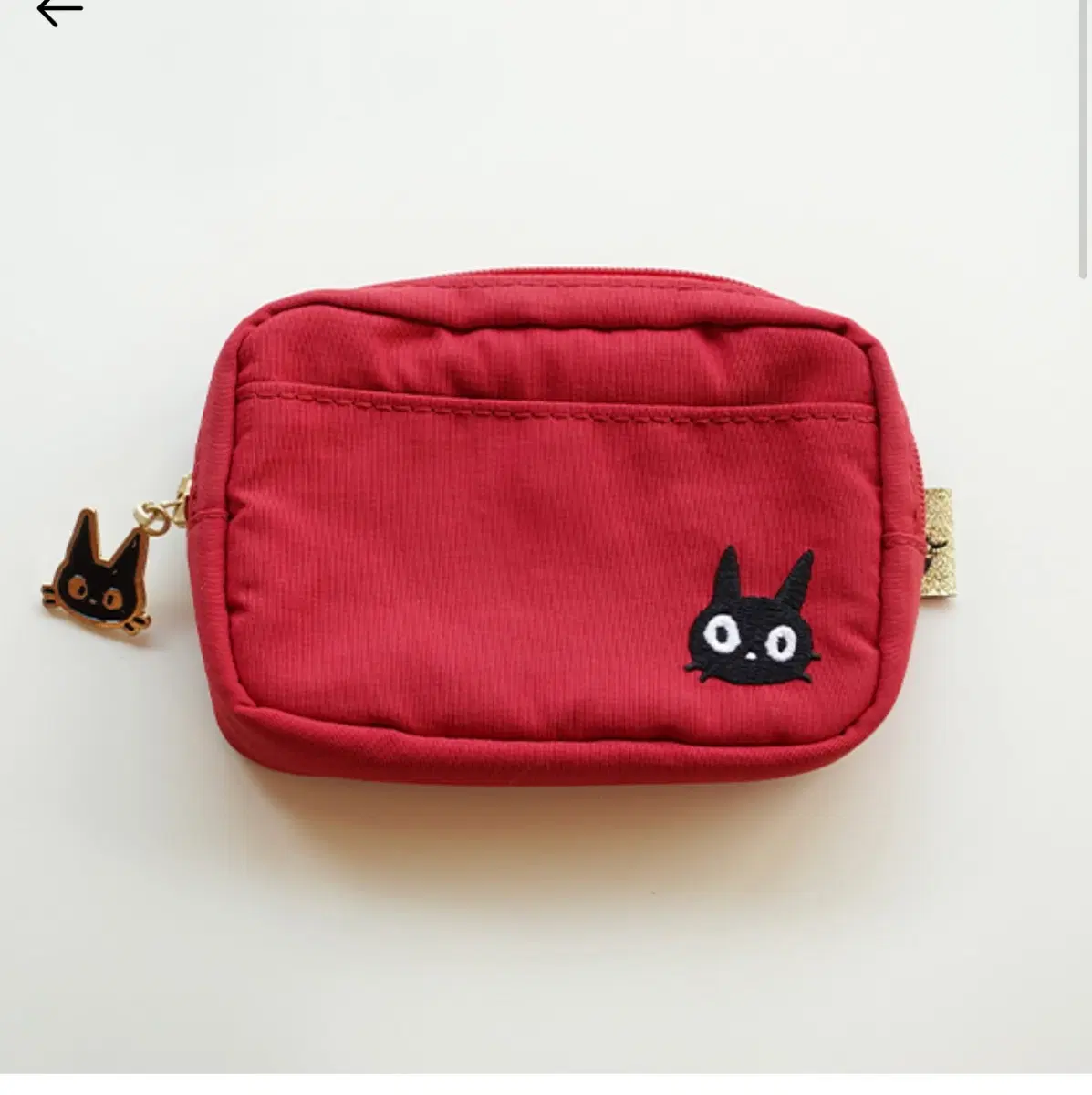 지브리 마녀배달부 키키 빨간리본파우치(소) 도토리숲