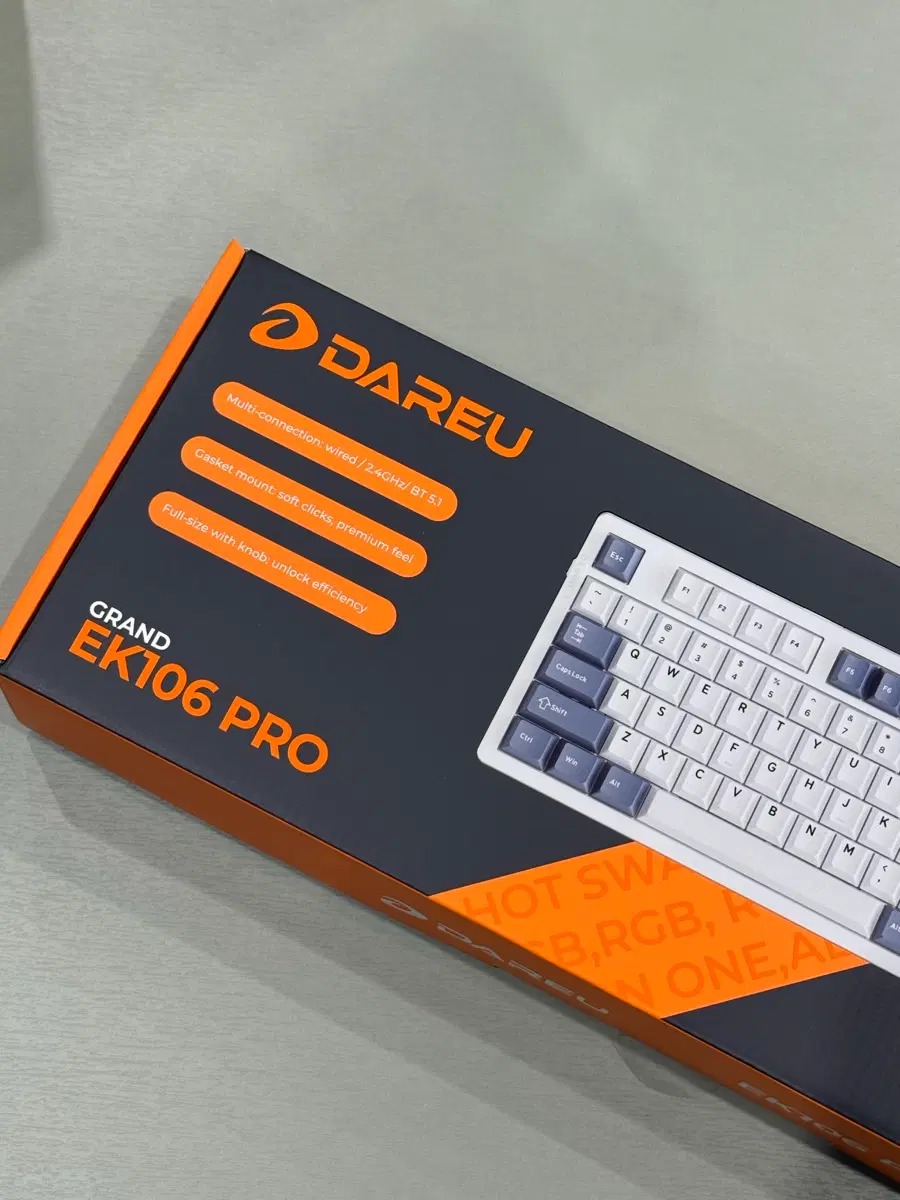 다얼유 EK106PRO 기계식 키보드 풀배열