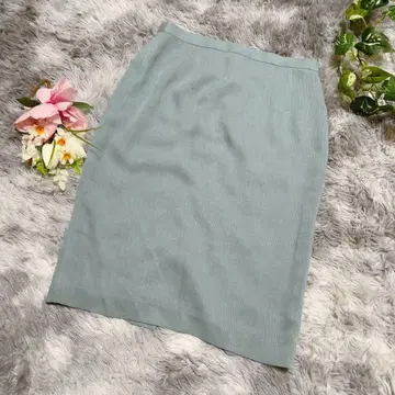 REGINA NEAT 타이트 스커트 민트 M 무릎 기장